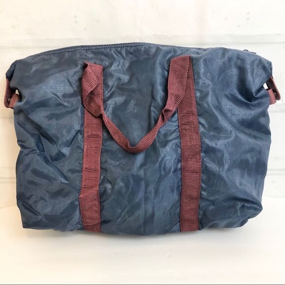 Pierre Cardin Paris New York  Blue travel duffel Bag NWT multi-purpose bag - Picture 4 of 8